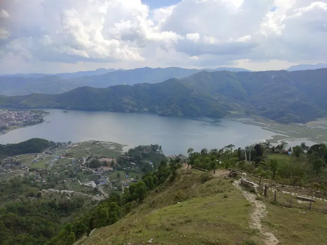 Pokhara with Machhapuchhre